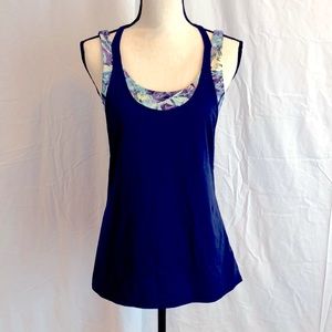 Lululemon All Sport Support Deep Navy Tank Size 8